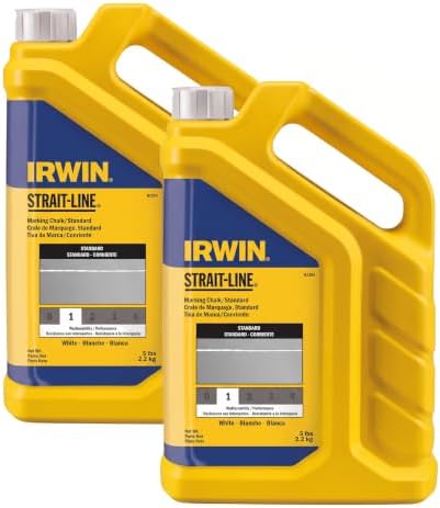 IRWIN Tools STRAIT-LINE 65104 Standard Marking Chalk by IRWIN
