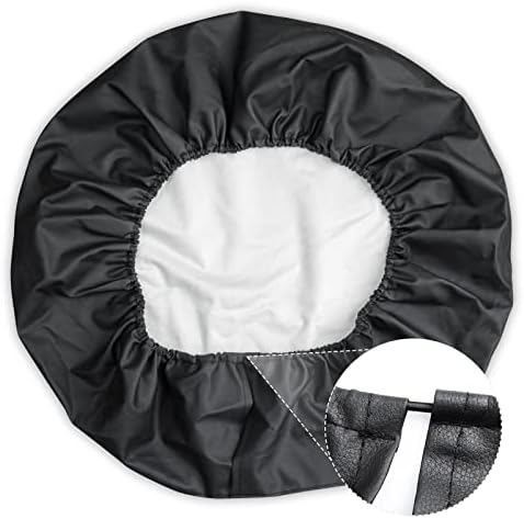 Spare Tire Cover for RV Trailer, Waterproof Leather Wheel Cover - Image 2