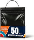 50 Count Hanging Car Trash Bags, Disposable Leak-proof Garbage Can by Sctoarielt