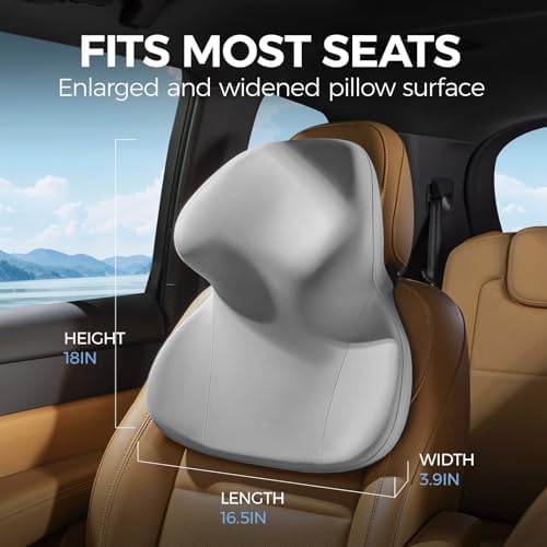 BEBAS Car Headrest Pillow, Ergonomic Neck Pillow - Image 2