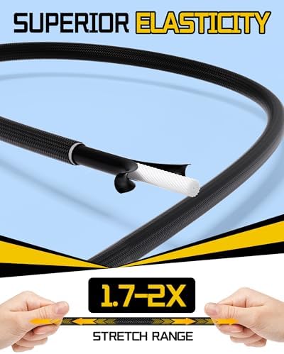 Lucky Straps 12" Black Adjustable Carabiner Bungee Cords - Image 5