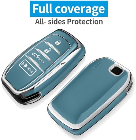 Tukellen for Toyota Key Fob Cover TPU Soft Case for 2025-2026 Camry 4 Runner - Image 3