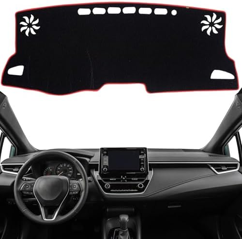 Dashboard Cover Dash Mat Fit for Toyota Corolla 2024-2020 Car Dash Board Mat by KEYOOG