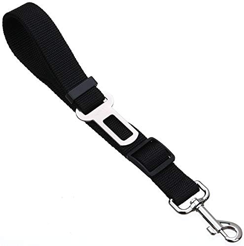 Elisel Elisel 2 Packs Adjustable Length Pet Dog Cat car seat Belt Pet seat Belt - Image 5