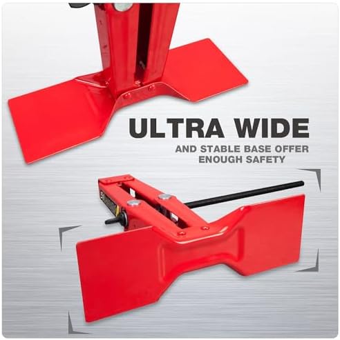 Big RED T10152-3 Torin Car Scissor Jack: Steel Portable Tire Jack - Image 5