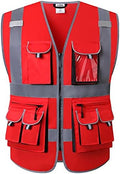 JKSafety Hi Vis Safety Vest for Men Women by JKSafety