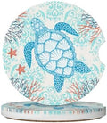 Sea Turtle Ocean Car Coasters for Cup Holder by Unknown