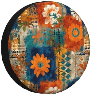 Bohemia Spare Tire Cover Waterproof Wheel Cover 15 Inch Universal Fit by Unknown
