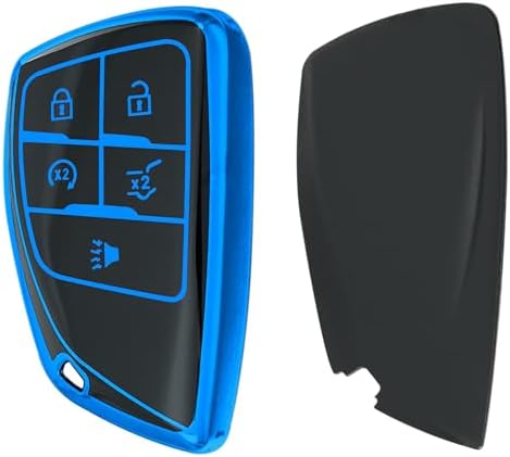 for Chevrolet Key Fob Cover, TPU Protective Key Case - Image 4