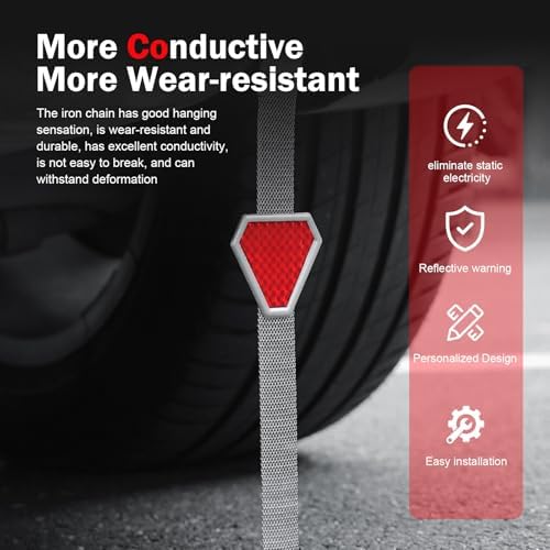 Car Anti Static Strip Earth Belt, Car Exhaust Pipe Static Discharge Strap - Image 7