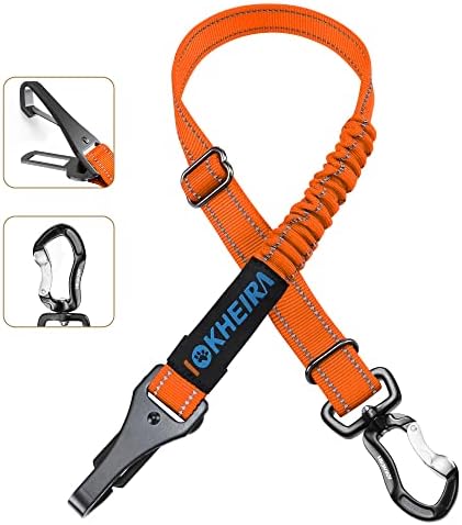 IOKHEIRA Orange Dog Seatbelt by IOKHEIRA