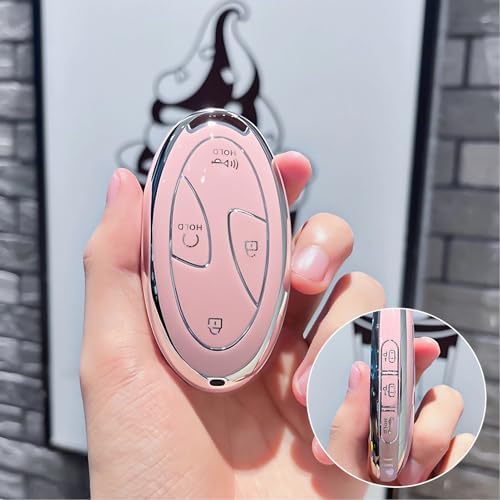 7 Buttons Compatible with Hyundai Key Fob Cover Accessories, Fits - Image 3