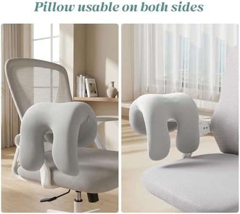 SheRest Office Chair Neck Pillow, Memory Foam Ergonomic Nap Pillow Office Chair - Image 4