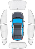 KMF 8pcs Thicken Sun Shades for Toyota RAV4 2013-2018 Accessories, Full Car by KMF