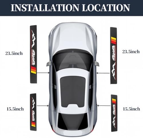 4PCS Car Door Edge Guards, Scratch Protector - Image 5