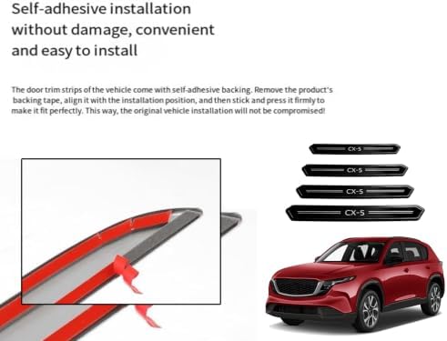 Door Sill Protector Trim Guard for Mazda CX-5 2026 2027, Accessories Plates - Image 5