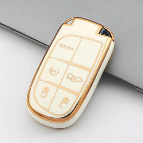 OLLEN TPU Key Fob Cover with Bling Ring, Fit - Image 3