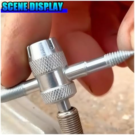 YoRise 4-Way Car Tire Valve Core Removal Tool, Universal Vehicle Tire Stem - Image 3