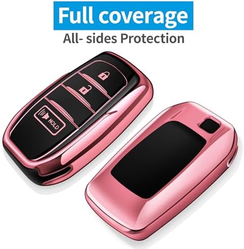 Tukellen for Toyota Key Fob Cover TPU Soft Protective Case for 2022-2026 Toyota - Image 3