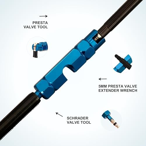 Tire Valve Core & Stem Removal Tool, Schrader Remover - Image 5