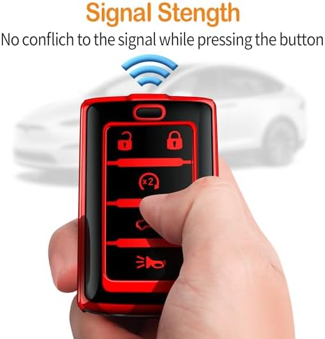 for Jeep Key Fob Cover with Keychain Soft Full Protection Key Shell Compatible - Image 5