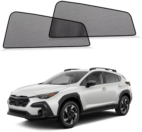 ZATOOTO Side Window Sunshades for Crosstrek 2024-2026 Breathable UV‑Block by ZATOOTO