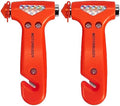 MOTORBUDDY 2-Pack Car Safety Hammer Seatbelt Cutter, Auto Emergency Escape by MOTOUDDY