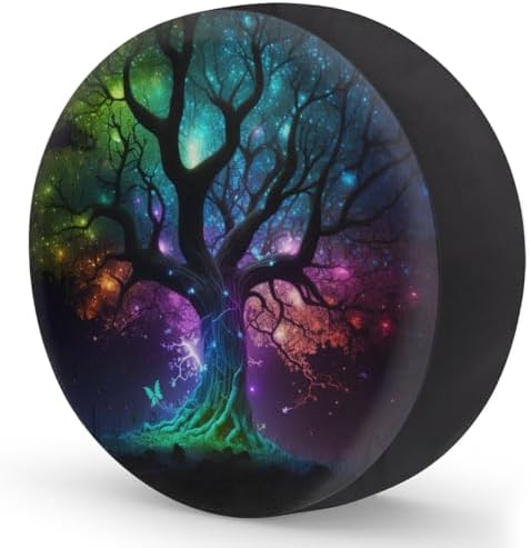 Rv Spare Tire Cover Wheel Tree of Life Tire Covers Wheel Protectors Universal - Image 2