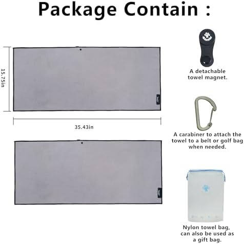 4Monster Golf Towels 2-Pack - Image 4