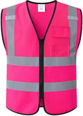 Hi Vis Construction Safety Vest by Kazsaifo