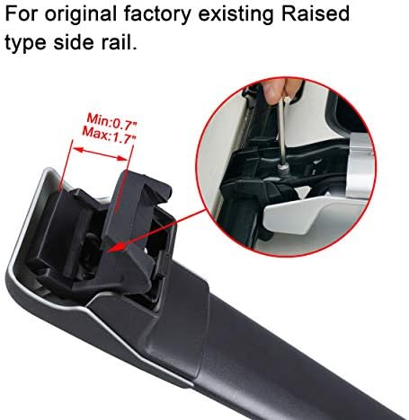 Roof Rack Crossbars Fits Forester 14-26/ Crosstrek 13-17/Impreza 12-21 - Image 3
