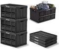 CleverMade Collapsible Storage Bin, No Lid, 16 Gal, 3 Pack by CleverMade