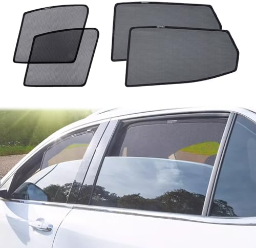 Car Magnetic Sun Protection Curtain 5PCS Fit by BoxCheer