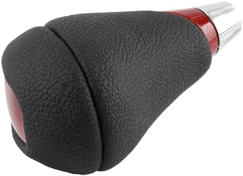 AUTOKAY Walnut Wood Leather Gear Shift Knob Fits - Image 6