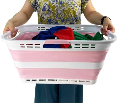 SAMMART 42L Collapsible Plastic Storage Basket - Image 6