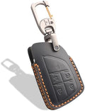 Leather Key Fob Cover, Compatible by Aoocar