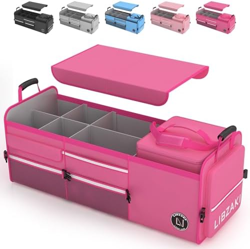 LIBZAKI Oversize 4 in 1 Car Trunk Storage Organizer by LILIBZAKI