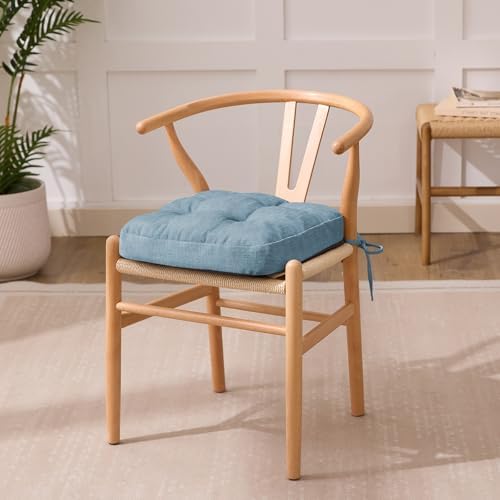 IASEAHK Memory Foam Dining Chair Cushions, 16.5"x16.5"x3.5" - Image 2