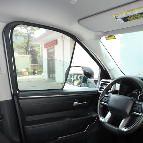Window Shade Compatible with Toyot@ Tundra 2022-2025, Breathable Mesh Side - Image 5