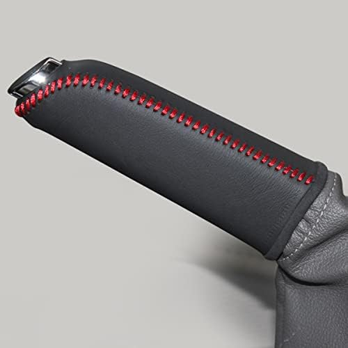 Genuine Leather Handbrake Cover by ACTOOLE