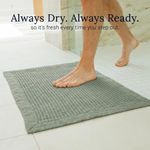 GILDEN TREE Bathroom Mat Absorbent Cotton Quick Dry - Image 3