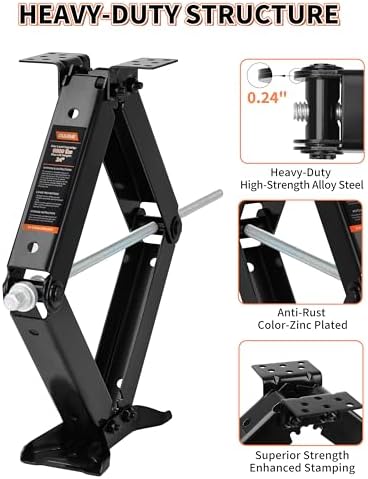 OULEME 9500 lbs RV Camper Scissor Jack - Image 5