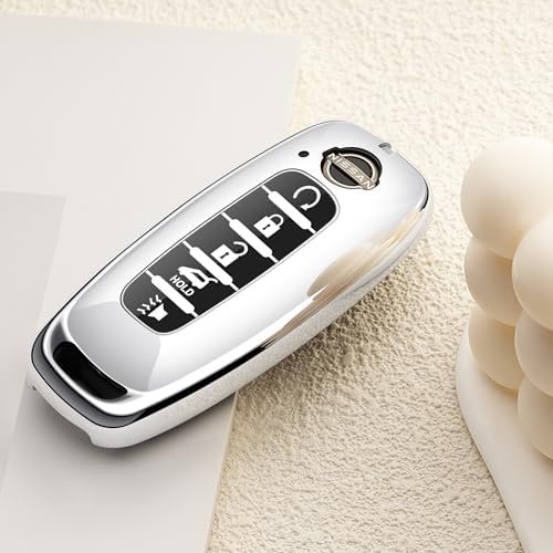for Nissan Key Fob Cover 2026 2025 2024 2023 Car Key Case 5 Buttons Rogue - Image 5