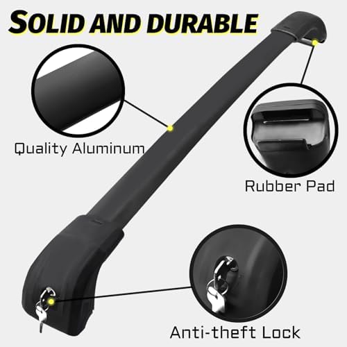 330LB Roof Rack Cross Bars for 2019-2026 Hyundai Palisade SE SEL XRT - Image 6