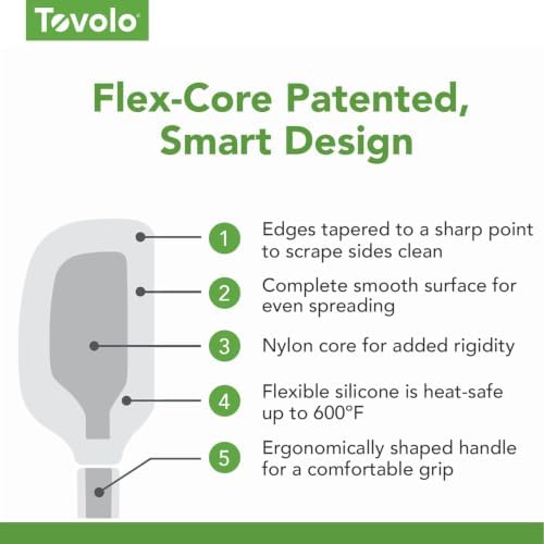 Tovolo Mini Spoon Spatula Wooden Handle Set - Image 4