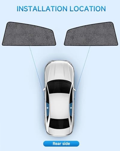 Car Window Shades for Subaru Crosstrek, UV & Heat Blocker, Privacy Protection - Image 2