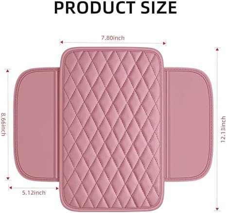 Leather Waterproof Car Armrest Console Pad - Image 5