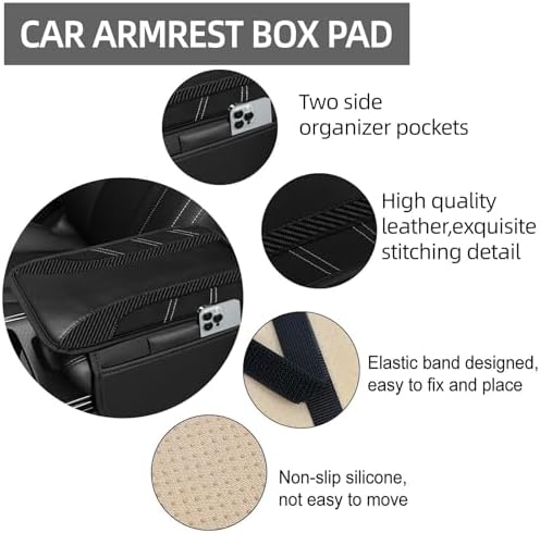 NBTEPEM 10 Pcs Car Floor Mats Full Set & Sport Leather Steering Wheel Cover - Image 5