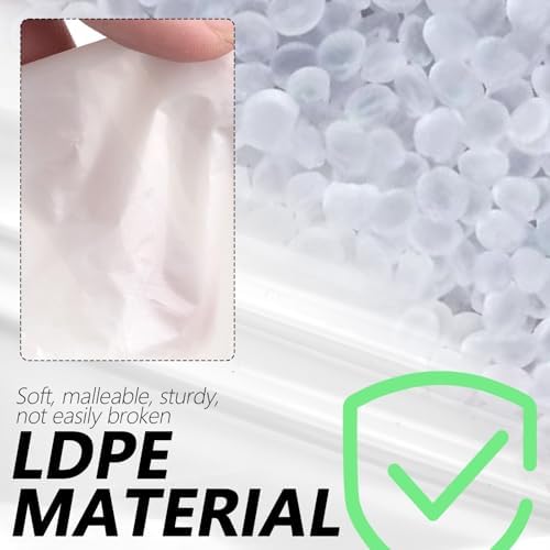 8PCS Extra-Large Tire Covers, Tear-Resistant LDPE Plastic Tire Bags - Image 3
