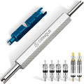 Tire Valve Core & Stem Removal Tool, Schrader Remover by CIMNGLR
